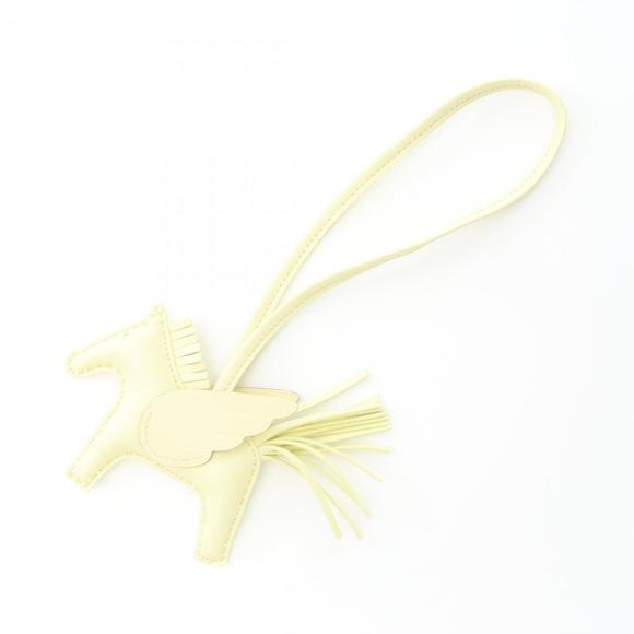 Hermes Hermès Rodeo Pegasus PM Jaune Milton charm accessory by Anjou Milo, Swift - Picture 1 of 6